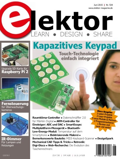 Elektor Electronics №6 2015 (Germany)