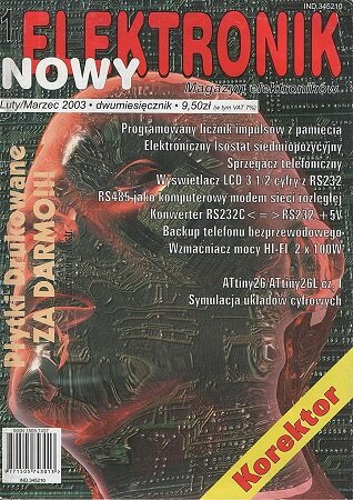 Nowy Elektronik 1 2003