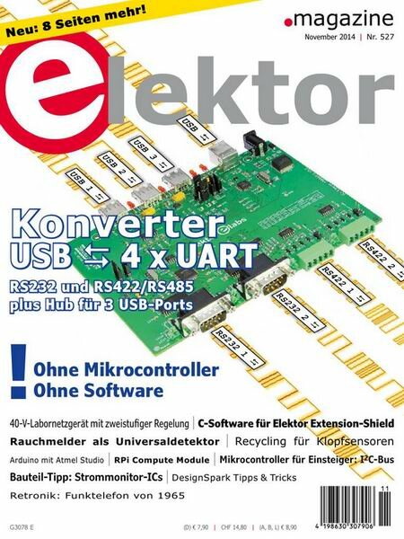 Elektor Electronics №11 (November 2014) Germany