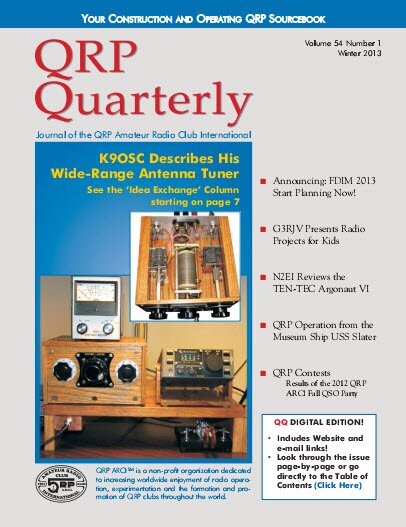 QRP Quarterly №1 - Winter 2013