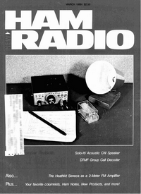 HAM RADIO Magazine 3 1989
