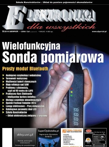 Elektronika Dla Wszystkich №8 2014