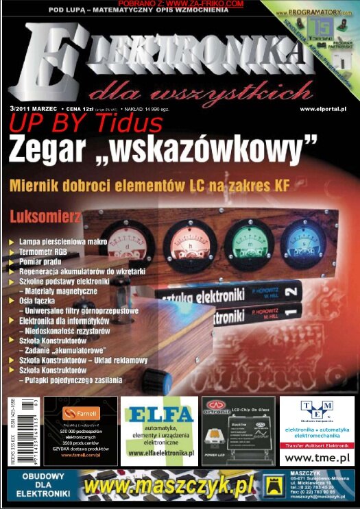 Elektronika dla Wszystkich №3 2011