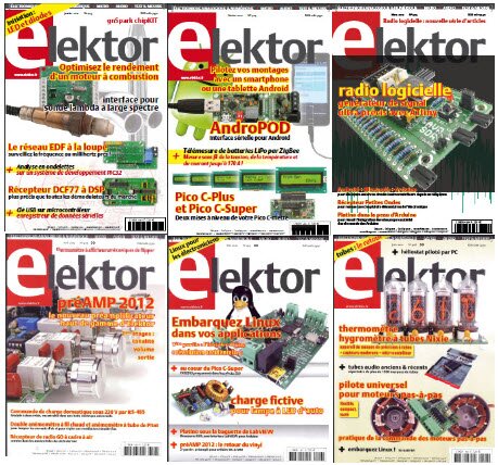 Elektor Electronics № 1-6 2012 (France)
