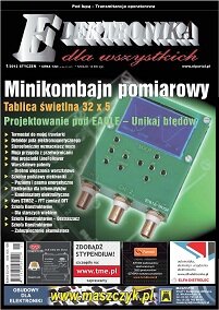 Elektronika dla Wszystkich №1 2012